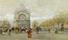 Saint-Augustin kirkko Pariisissa - Eugène Galien-Laloue — näkymä teoksesta