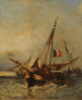 Marina - Eugène Isabey — näkymä teoksesta