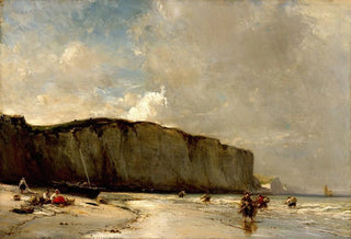 Eugne Isabey - View Along the Norman Coast.webp