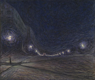 Eugne Jansson - Hornsgatan by Night.webp
