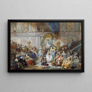 Eugne Lami - The Marble Staircase.webp