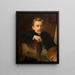 Le peintre Hippolyte Van Soom - Eugène Siberdt — kehystetty taideteos seinällä