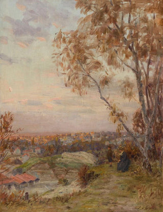 Eugne dArgence - Paysage les hauteurs de Villemomble vers RosnysousBoi.webp
