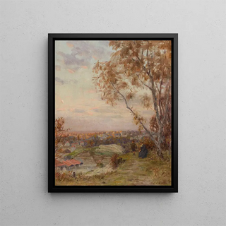 Eugne dArgence - Paysage les hauteurs de Villemomble vers RosnysousBoi.webp