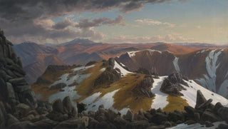 Eugne von Gurard - Northeast view from the northern top of Mount Kosciusko.webp