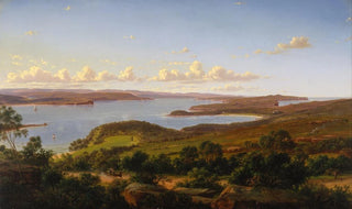 Eugne von Gurard - Sydney Heads.webp