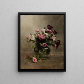 Eva Gonzals - Vase of Roses.webp