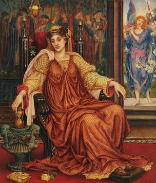 Evelyn De Morgan - The Hour Glass.webp