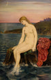 Pieni merenneito - Evelyn De Morgan — näkymä teoksesta