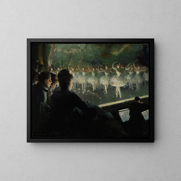 Le Ballet blanc - Everett Shinn — kehystetty taideteos seinällä