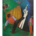 Maalauksen jäljennös Exekution - Nils Dardel