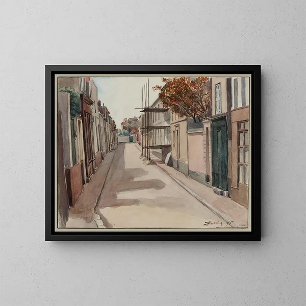 Boulevard Chauvelot, ensimmäinen osuus - F. Seguin — kehystetty taideteos seinällä