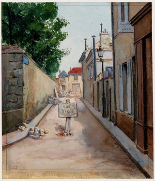 F Sguin - Rue Olivier de Serres prise de la rue Marmontel Vaugirard 2me tronon.webp