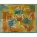 Maalauksen jäljennös Façade Brown-Green - Paul Klee