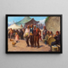 Bayram-maalaus - Fausto Zonaro — kehystetty taideteos seinällä