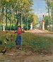 Entrée de la Villa Camerini - Fausto Zonaro — näkymä teoksesta