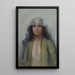 La Byzantine - Fausto Zonaro — kehystetty taideteos seinällä