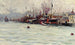 Istanbul Portti Galata-alueen maalaus - Fausto Zonaro — näkymä teoksesta