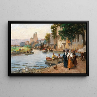 Fausto Zonaro - Sunday Promenade in Gksu.webp