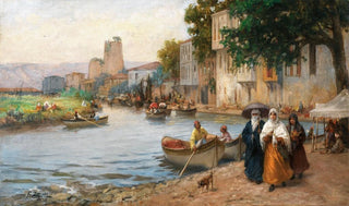 Fausto Zonaro - Sunday Promenade in Gksu.webp