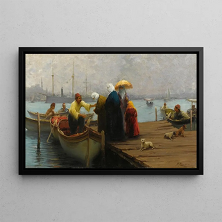 Fausto Zonaro - The Boat.webp