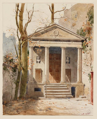 Fdor Hoffbauer - Le temple de lAmiti rue Jacob.webp