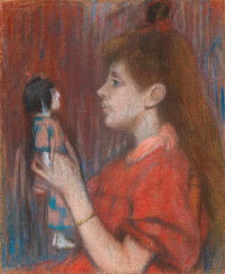 Federico Zandomeneghi - Girl with Doll.webp