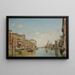 Venetsian Grand Canal - Federico del Campo — kehystetty taideteos seinällä