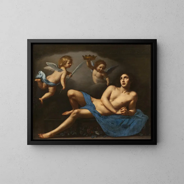 Saint Laurent - Felice Ficherelli — kehystetty taideteos seinällä