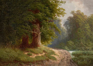 Feliks Brzozowski - After the rain in autumn.webp