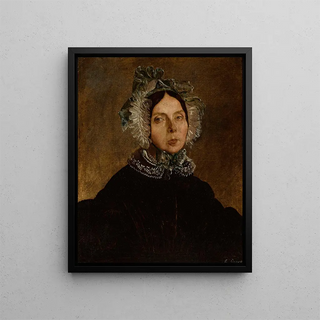 Feliks Pczarski - Portrait of a woman in a lacy cap.webp