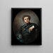 Georges Bizet 1838-1875 säveltäjä - Felix-Henri Giacomotti — kehystetty taideteos seinällä
