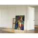 Maalauksen jäljennös Naisten maalaus varjostimella - Robert Delaunay
