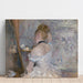 Maalauksen jäljennös Nainen valmistautumassa - Berthe Morisot
