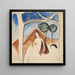 Nainen ja vuori - André Derain — kehystetty taideteos seinällä