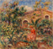 Nainen ja koira maisemassa - Pierre-Auguste Renoir — näkymä teoksesta
