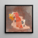 Nainen nojaa taaksepäin - Paul Klee — kehystetty taideteos seinällä