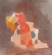 Nainen nojaa taaksepäin - Paul Klee — näkymä teoksesta