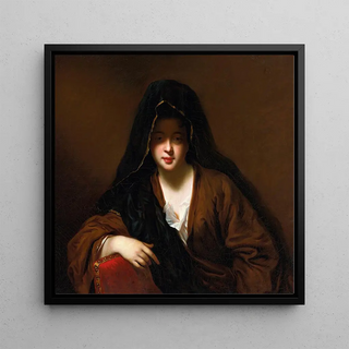 Femme voilée - Jean-Baptiste Santerre