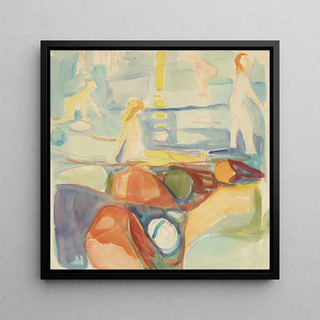 Femmes nues à la plage - Edvard Munch