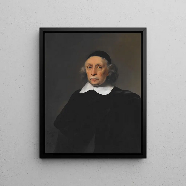 Portrait d'un érudit - Ferdinand Bol — kehystetty taideteos seinällä