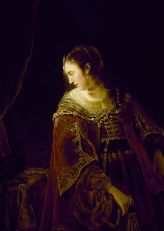 Ferdinand Bol - Woman at her Dressing Table.webp
