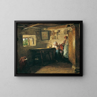 Ferdinand Georg Waldmller - Der alte Kasten.webp