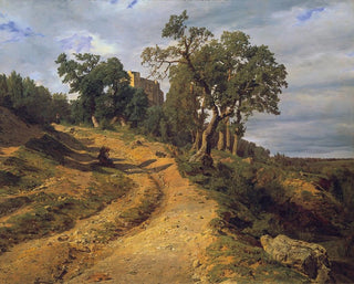 Ferdinand Georg Waldmller - Die Ruine Liechtenstein bei Mdling.webp