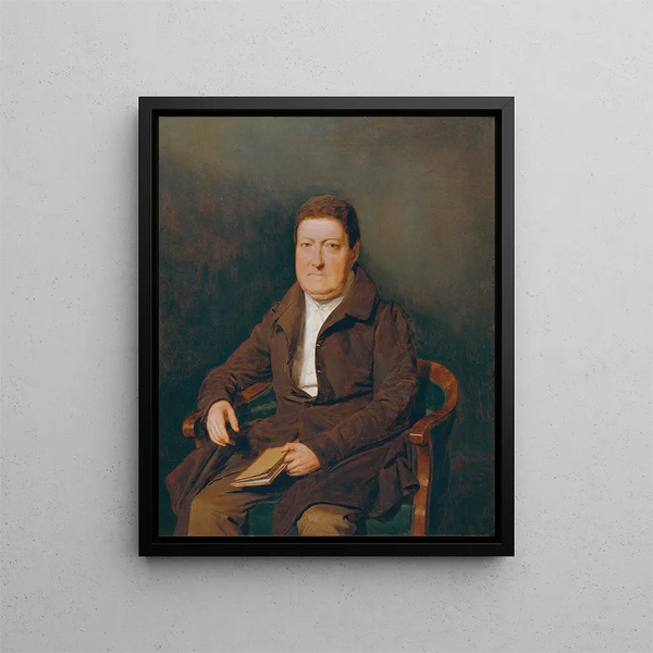 Ferdinand Georg Waldmller - Herr Wohlleben der Bruder des Wiener Brgermeisters Stephan Edler von Wohlleben.webp