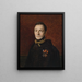 Portrait d'un comte Apponyi - Ferdinand Georg Waldmüller — kehystetty taideteos seinällä