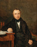 Portrait de Josef von Stadler - Ferdinand Georg Waldmüller — näkymä teoksesta