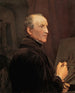 Autoportrait devant le chevalet - Ferdinand Georg Waldmüller — näkymä teoksesta