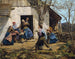 Les retrouvés - Ferdinand Georg Waldmüller — näkymä teoksesta