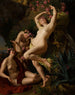 Trois Grâces couronnées de roses - Ferdinand Georg Waldmüller — näkymä teoksesta